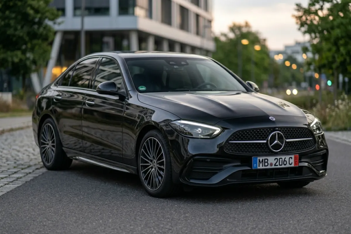 Mercedes Clase C Side Front